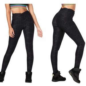 All That Glitters Is Zumba High Waisted